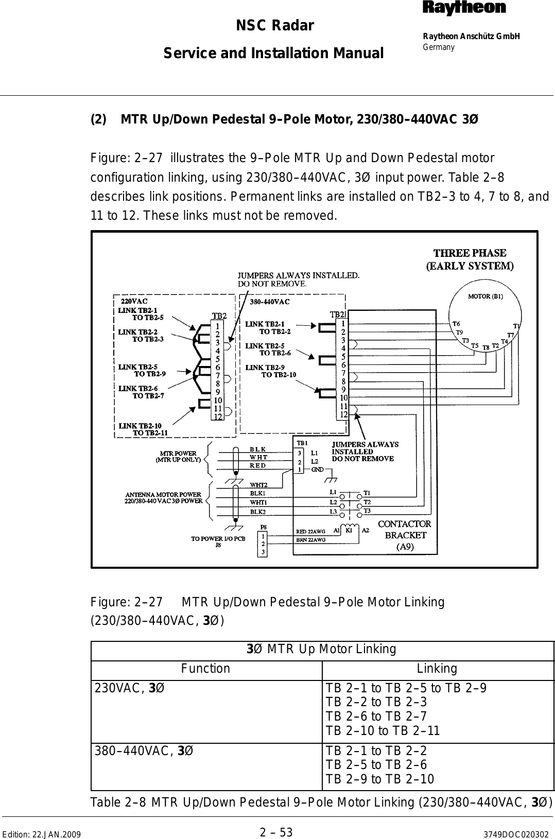 Page 85 of Raytheon Anschuetz High Seas 9RAN-SUR-25U Marine Radar User Manual Titel