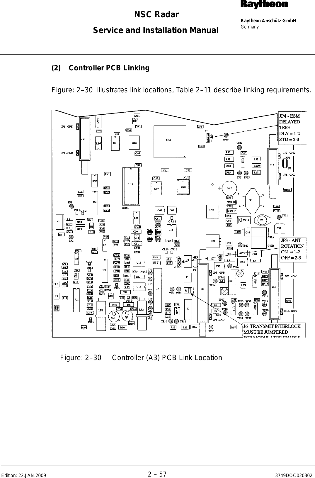 Page 89 of Raytheon Anschuetz High Seas 9RAN-SUR-25U Marine Radar User Manual Titel