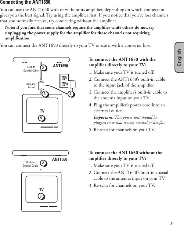 Page 3 of 12 - Rca Rca-Ant1650F-Users-Manual-  Rca-ant1650f-users-manual