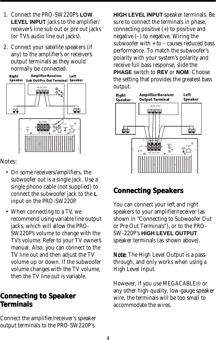 Page 4 of 8 - Rca Rca-Pro-Sw220P-Users-Manual-  Rca-pro-sw220p-users-manual