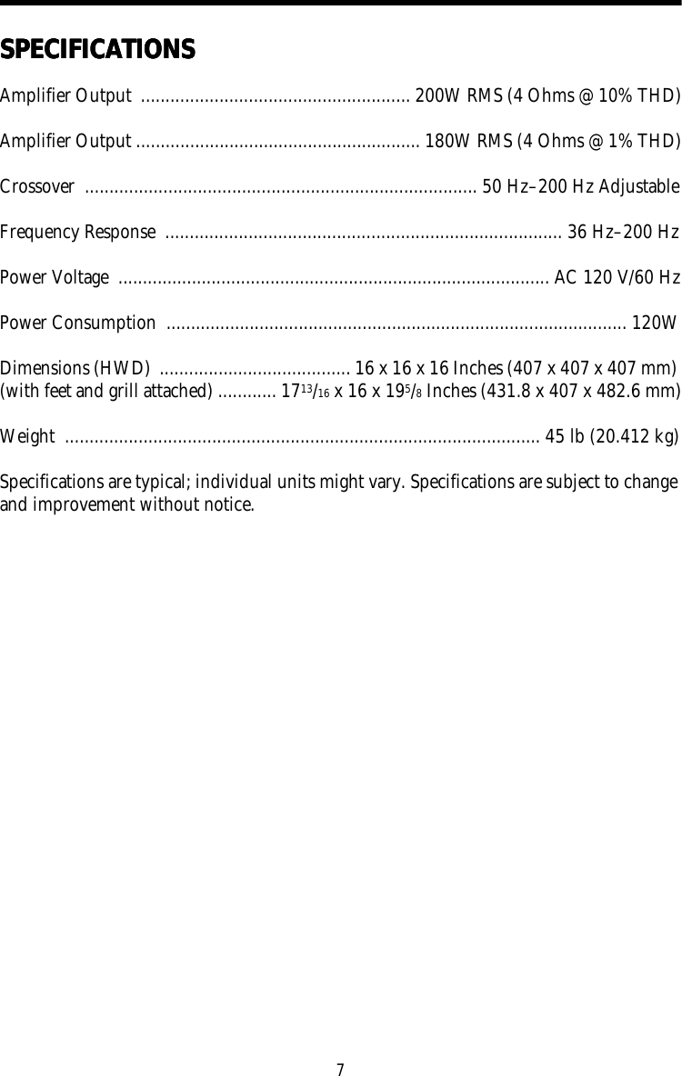 Page 7 of 8 - Rca Rca-Pro-Sw220P-Users-Manual-  Rca-pro-sw220p-users-manual