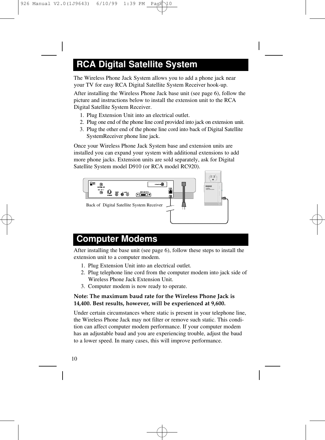 Page 10 of 12 - Rca Rca-Rc926-Users-Manual-  Rca-rc926-users-manual