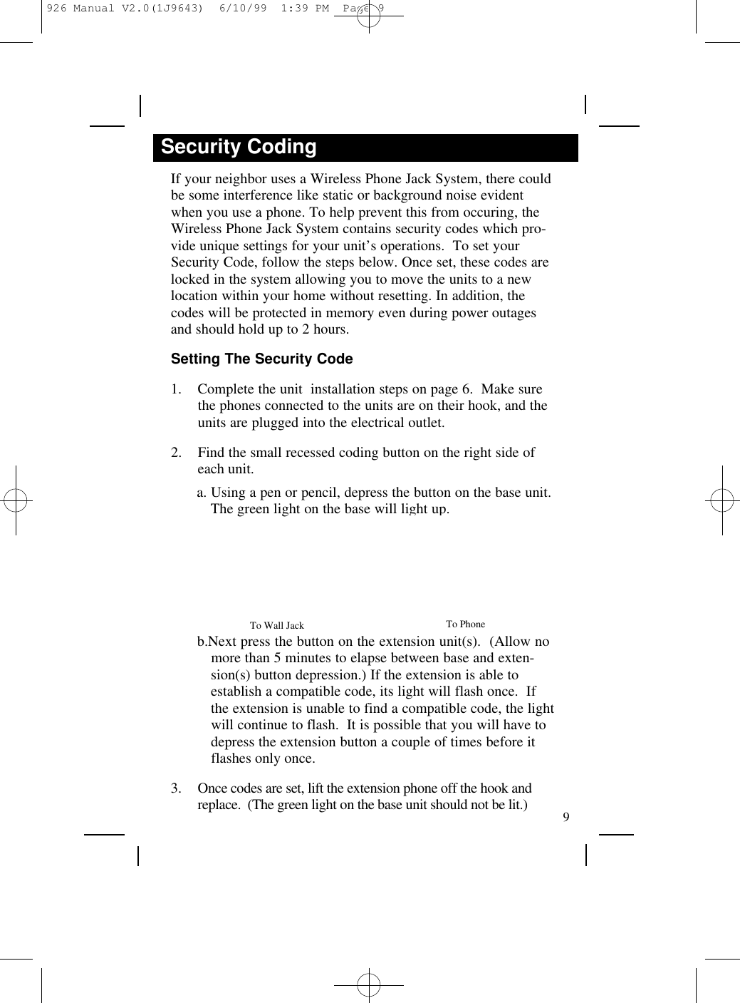Page 9 of 12 - Rca Rca-Rc926-Users-Manual-  Rca-rc926-users-manual