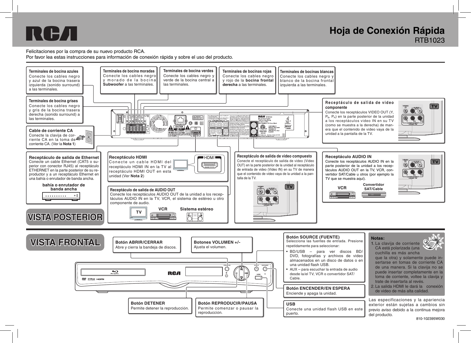 Page 2 of 2 - Rca Rca-Rtb1023-Quick-Start-Guide
