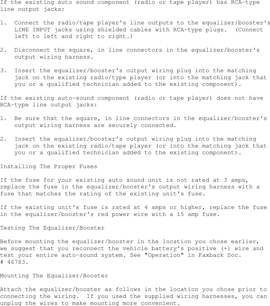 Page 5 of 9 - Realistic Realistic-120-1959-Users-Manual- 60-Watt Stereo Equalizer/Booster  Realistic-120-1959-users-manual