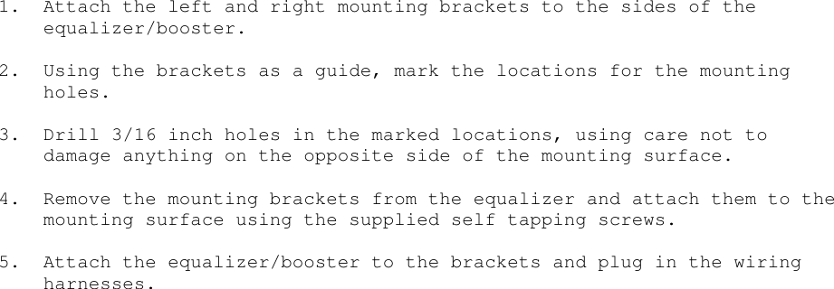 Page 6 of 9 - Realistic Realistic-120-1959-Users-Manual- 60-Watt Stereo Equalizer/Booster  Realistic-120-1959-users-manual
