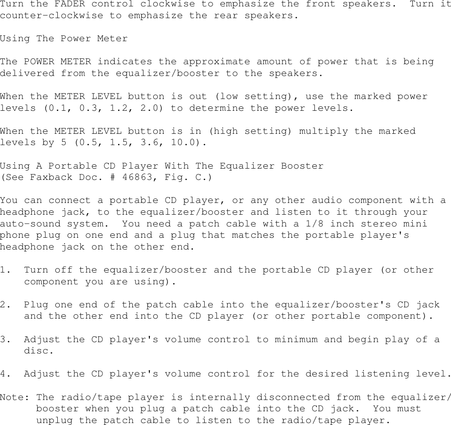 Page 8 of 9 - Realistic Realistic-120-1959-Users-Manual- 60-Watt Stereo Equalizer/Booster  Realistic-120-1959-users-manual