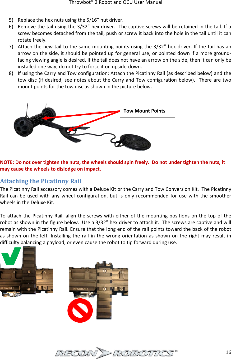 Page 17 of ReconRobotics RSK2018-01 Throwbot 2 User Manual Rev 1 1