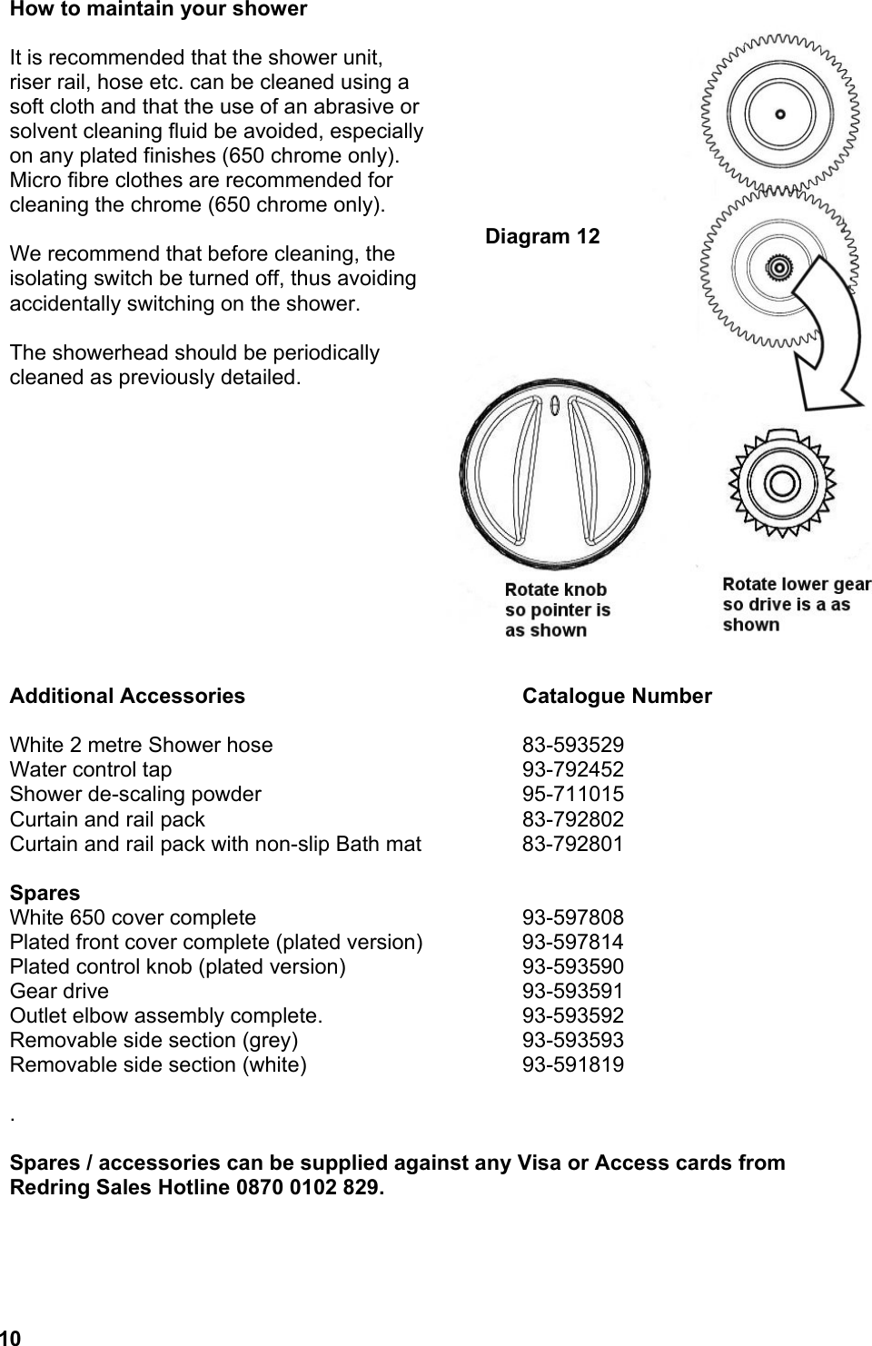 Page 10 of 12 - Redring Redring-650-Users-Manual 650 Handbook