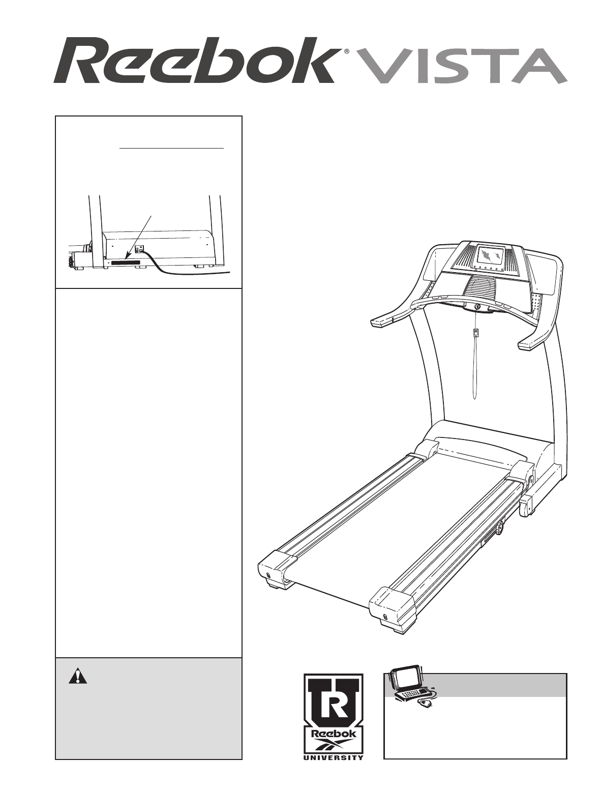 reebok vista treadmill