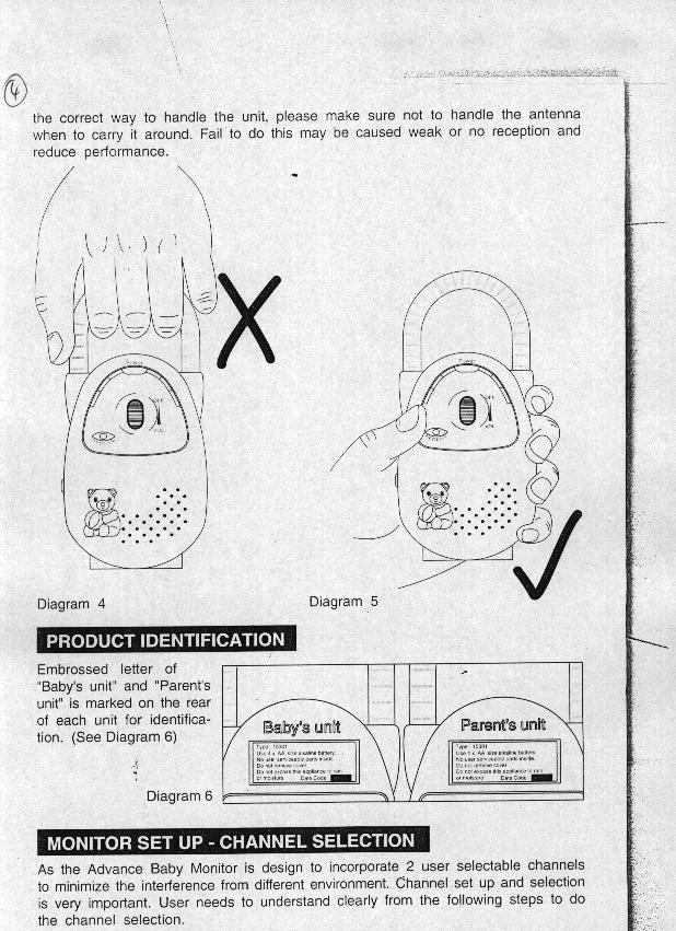 Baby Monitor Transmitter User Manual