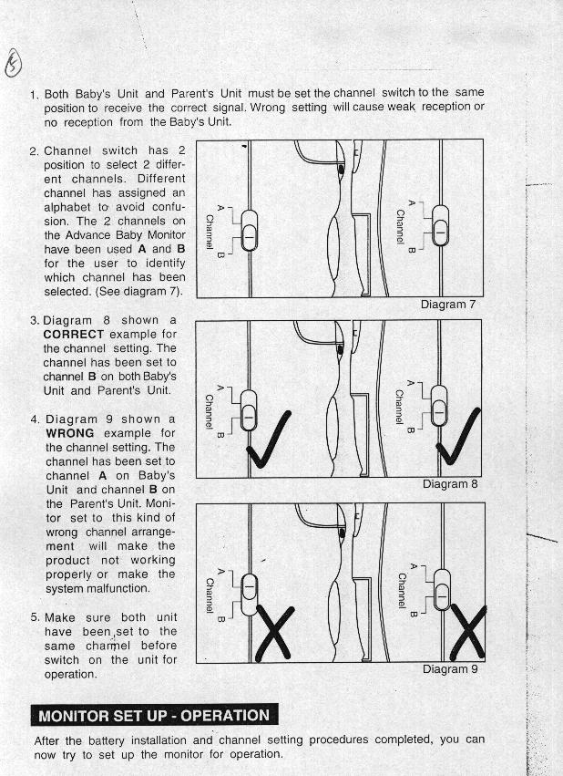 Baby Monitor Transmitter User Manual