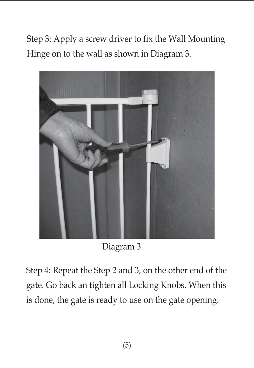 Page 6 of 6 - Regalo Regalo-Flexi-Gate-Form-1175-Users-Manual- 1175-1180 Booklet  Regalo-flexi-gate-form-1175-users-manual