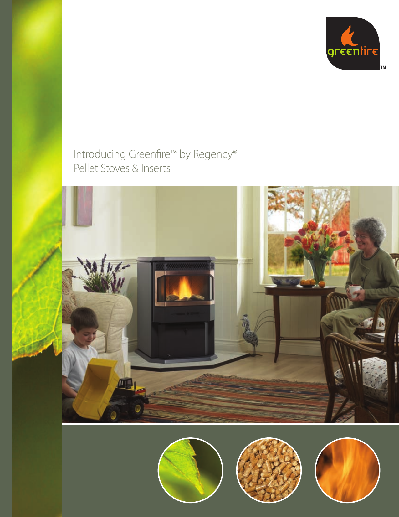 Regency Freestanding And Fireplace Insert Pellet Stove Gf55 Users Manual
