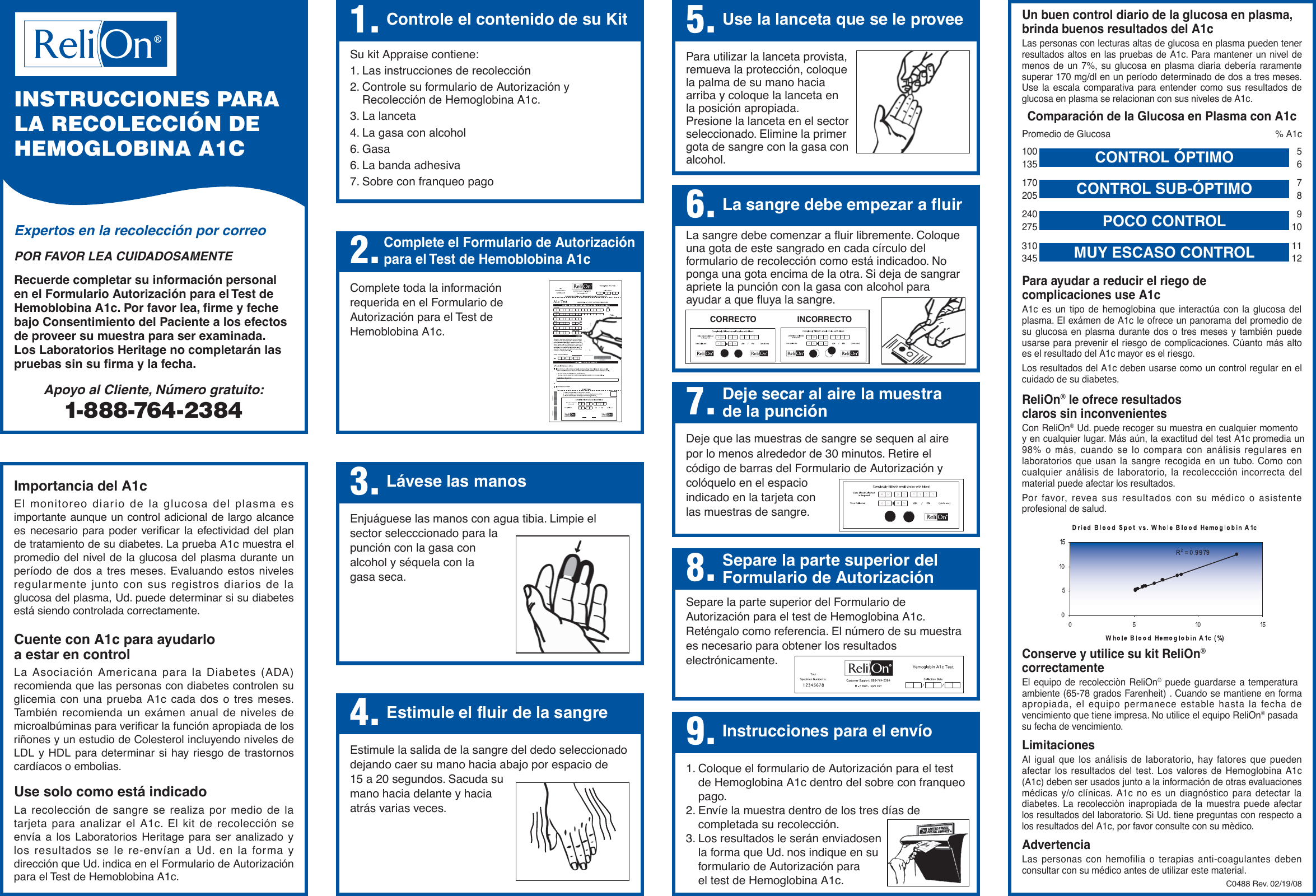 Page 2 of 2 - Relion Relion-A1C--Owner-S-Manual Hemoglobin_A1c_Instruc_Eng