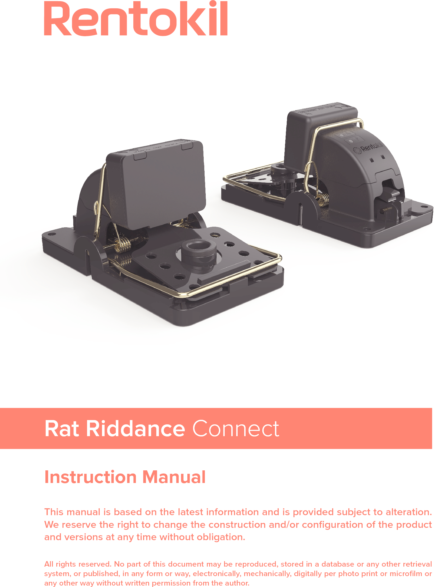 Rentokil Initial 1927 Plc GSD-500349 Rat Riddance Connect User Manual ...