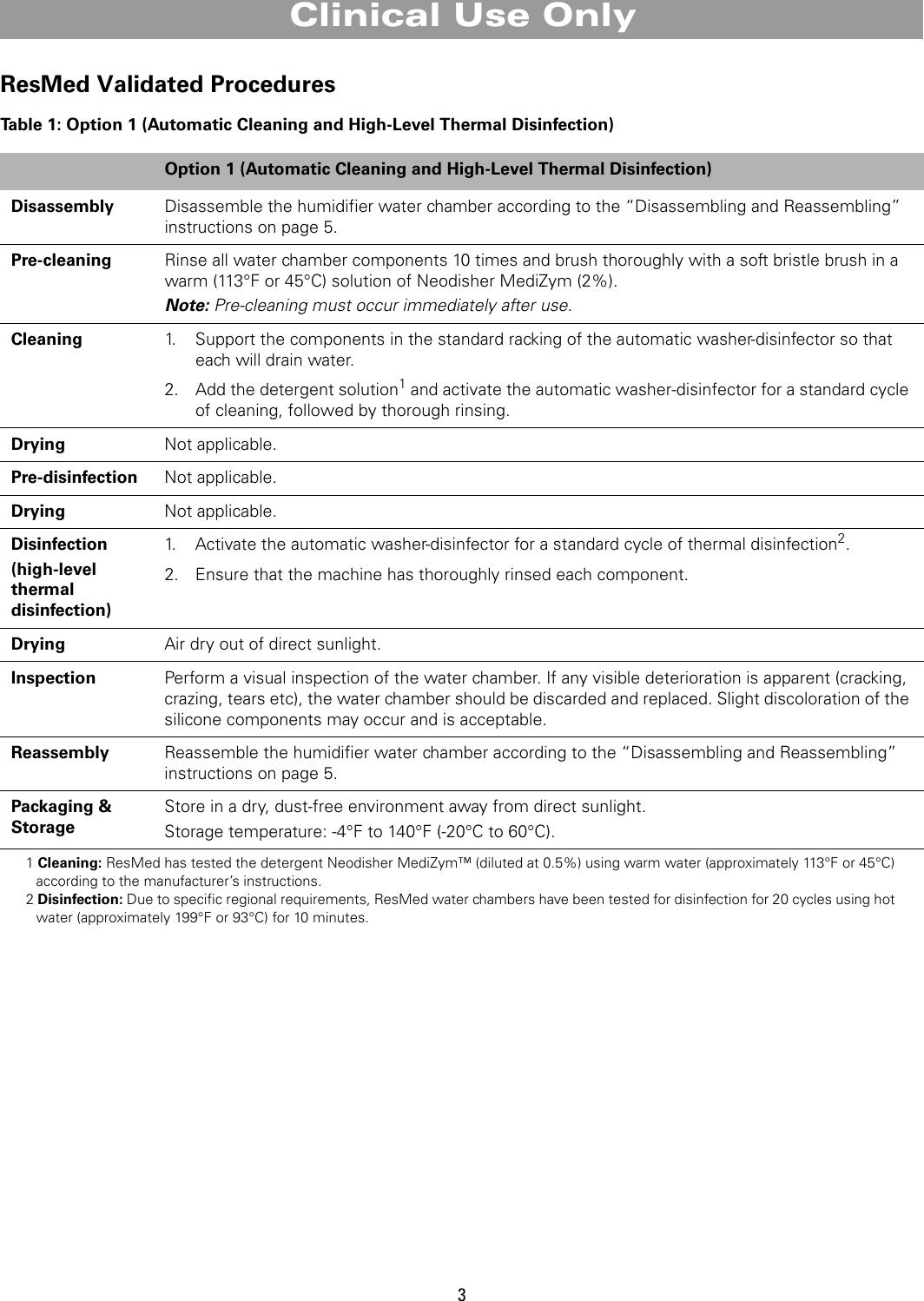 Page 3 of 8 - Resmed Resmed-Humidaire-2I-Users-Manual-  Resmed-humidaire-2i-users-manual