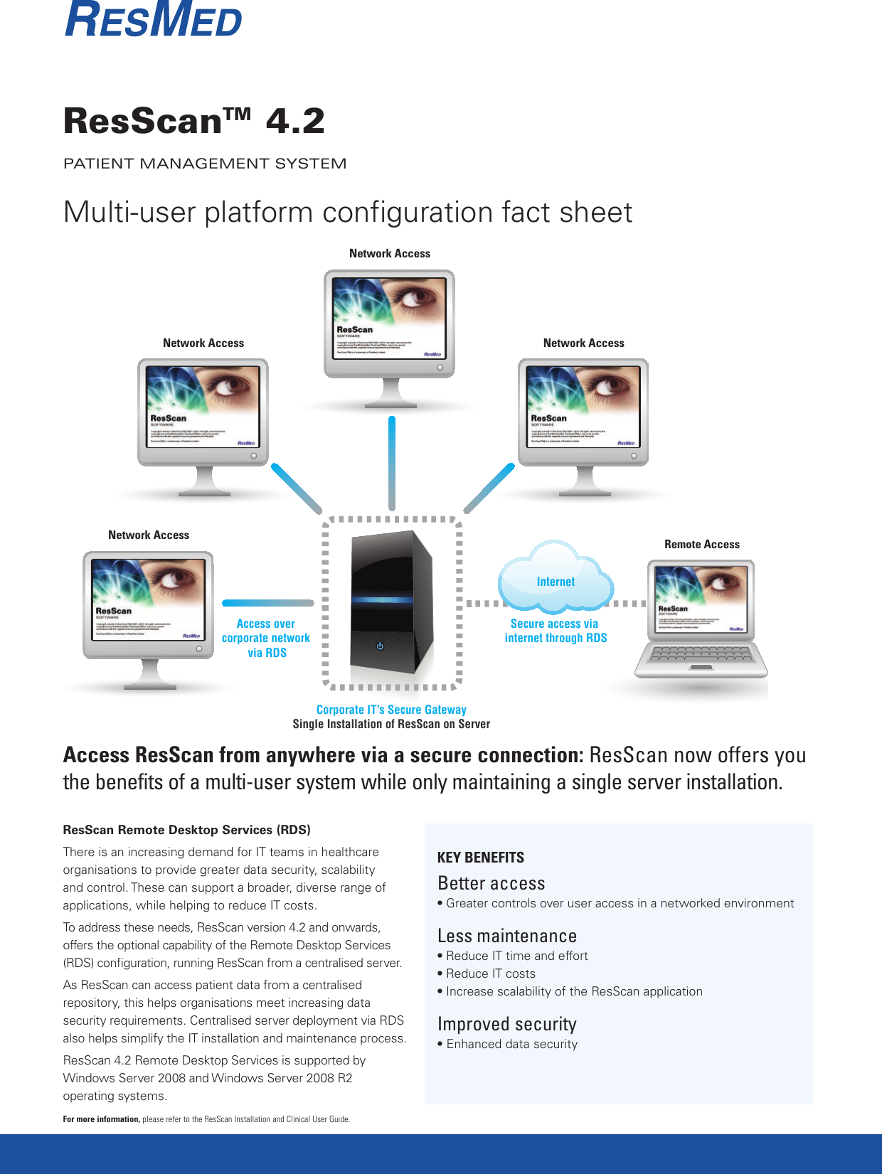 Resmed Resscan Patient Management System 4 2 Users Manual