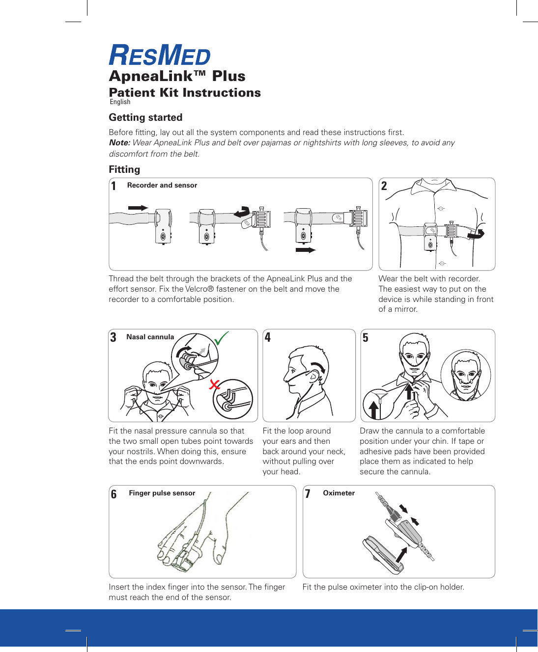 Page 1 of 2 - Resmed Resmed-Sleep-Apnea-Machine-Apnealink-Plus-Users-Manual-  Resmed-sleep-apnea-machine-apnealink-plus-users-manual