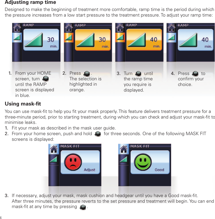 Page 5 of 12 - Resmed Resmed-Sleep-Apnea-Machine-Vap-S-Users-Manual-  Resmed-sleep-apnea-machine-vap-s-users-manual