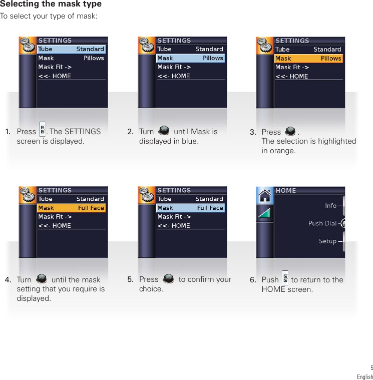Page 6 of 12 - Resmed Resmed-Sleep-Apnea-Machine-Vap-S-Users-Manual-  Resmed-sleep-apnea-machine-vap-s-users-manual