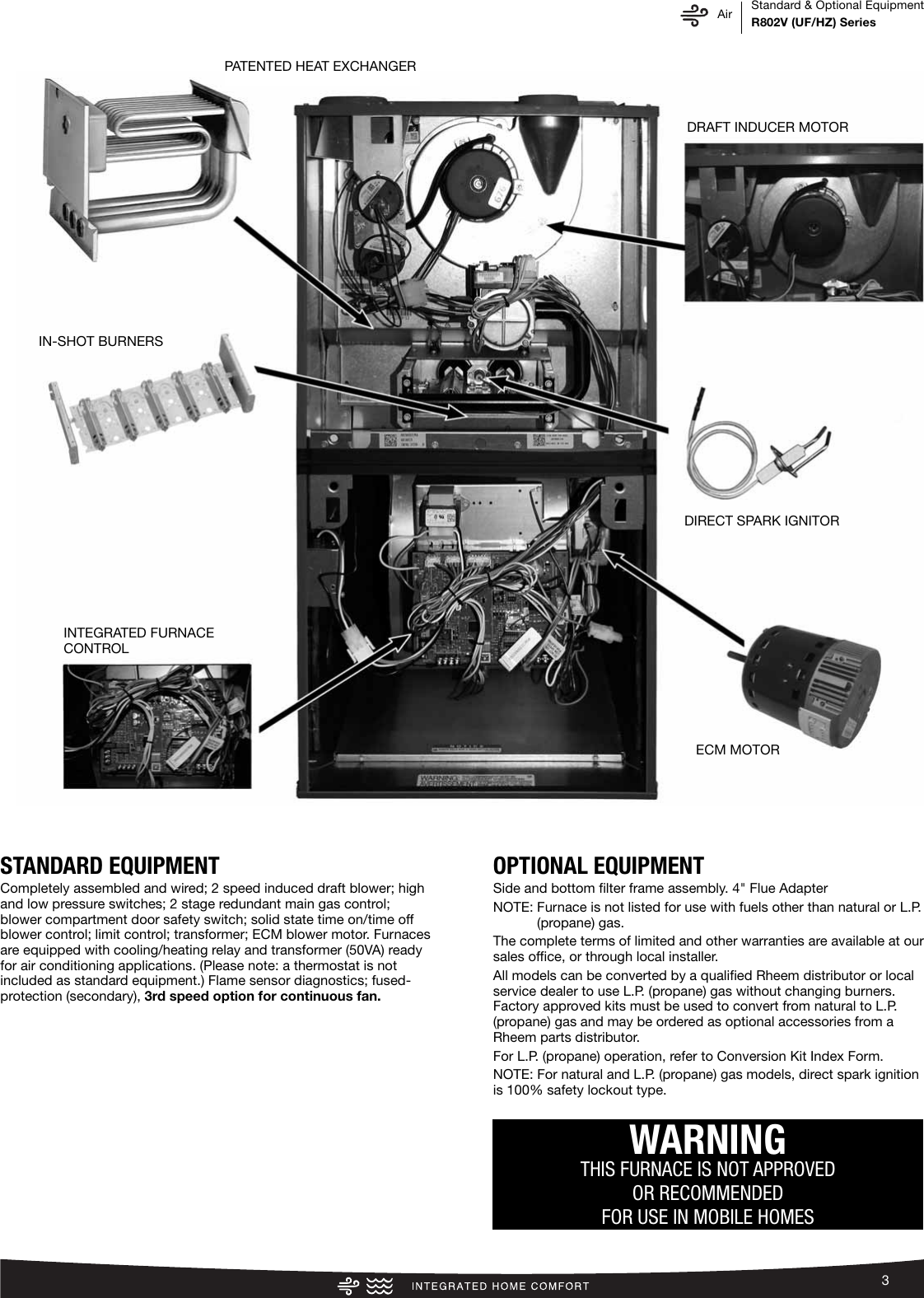 Page 3 of 12 - Rheem Rheem-Prestige-Series-Up-To-80-Afue-Variable-Speed-Upflow-Horizontal-Specification-Sheet-  Rheem-prestige-series-up-to-80-afue-variable-speed-upflow-horizontal-specification-sheet