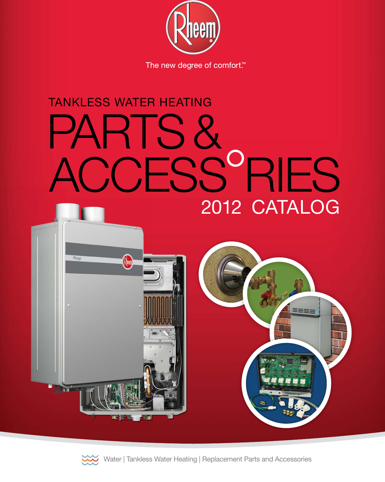 Rheem Professional Prestige Series 84 Outdoor Parts Catalogue