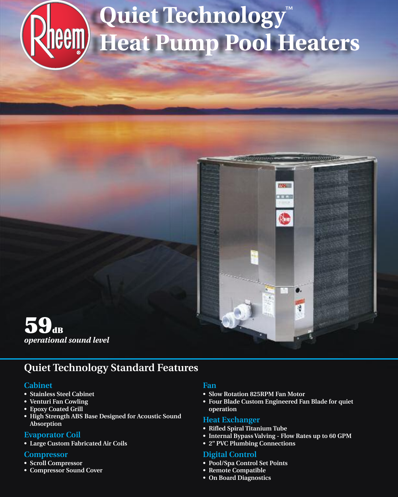 Page 2 of 2 - Rheem Rheem-Quiet-Technology-Heat-Pump-Brochure- Rheem-HP QT 2014  Rheem-quiet-technology-heat-pump-brochure