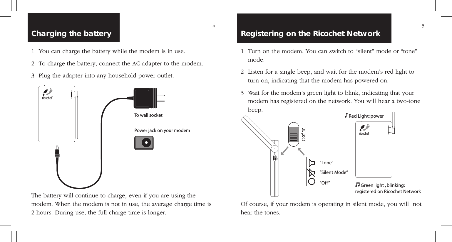 Ricochet Networks 22131 Ricochet GT modem User Manual layout 8b