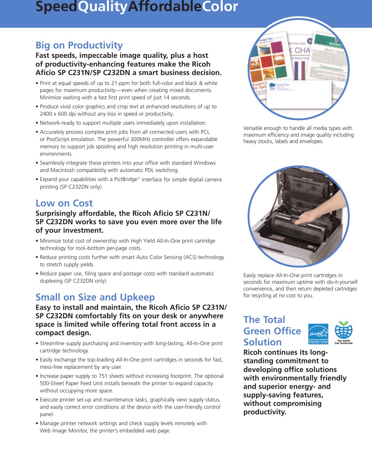 Page 3 of 4 - Ricoh Ricoh-Aficio-Sp-C231N-Users-Manual-  Ricoh-aficio-sp-c231n-users-manual
