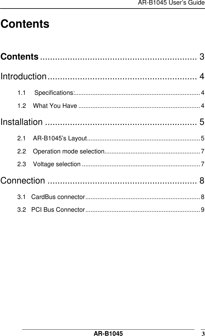 Page 3 of 9 - Ricoh Ricoh-Ar-B1045-Users-Manual- AR-B1045 MANU  Ricoh-ar-b1045-users-manual