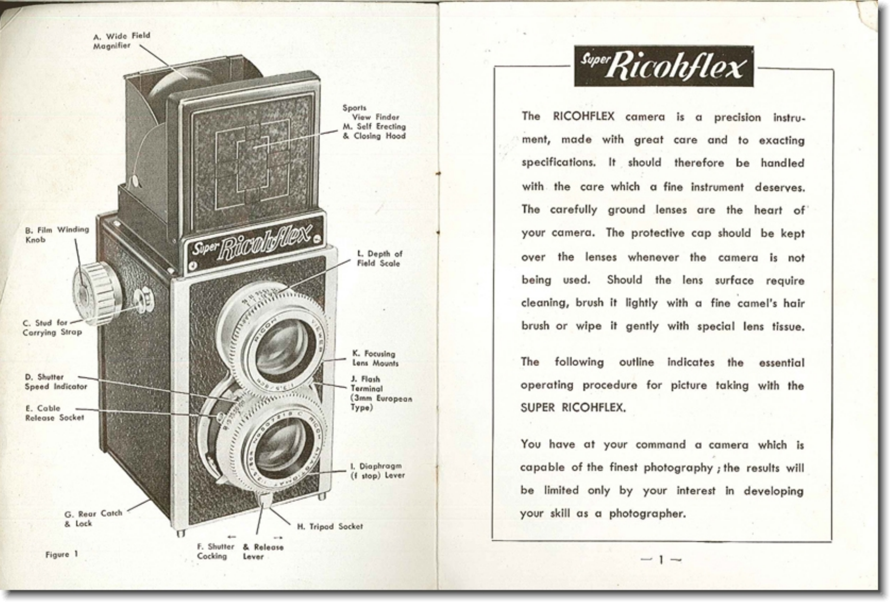 Page 2 of 5 - Ricoh Ricoh-Super-Ricoh-Flex-Operating-Instructions- Ricoh-super-ricoh-flex-operating-instructions