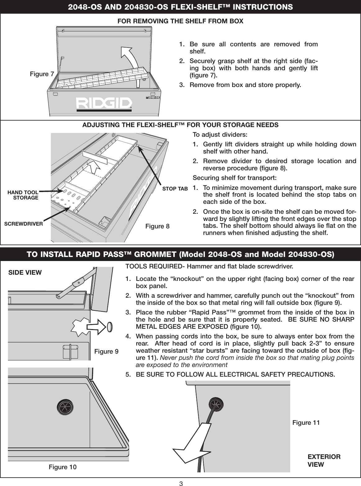 Page 3 of 4 - Ridgid Ridgid-2032-Os-Users-Manual- 14-0015-2  Ridgid-2032-os-users-manual