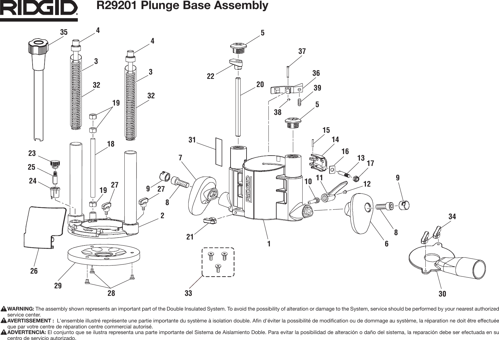 Page 4 of 9 - Ridgid Ridgid-R29301-Users-Manual- R29001_066_r  Ridgid-r29301-users-manual