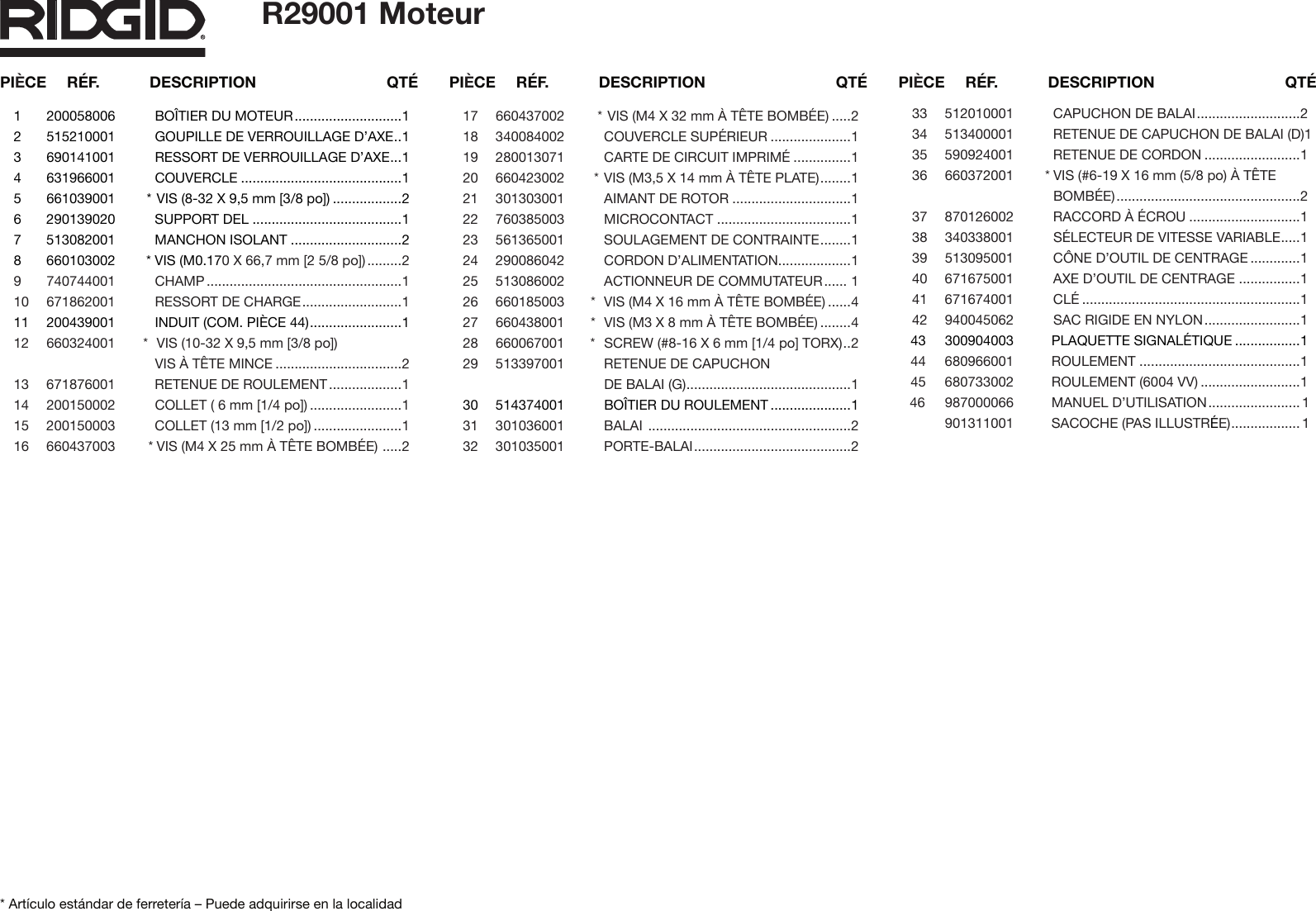 Page 8 of 9 - Ridgid Ridgid-R29301-Users-Manual- R29001_066_r  Ridgid-r29301-users-manual