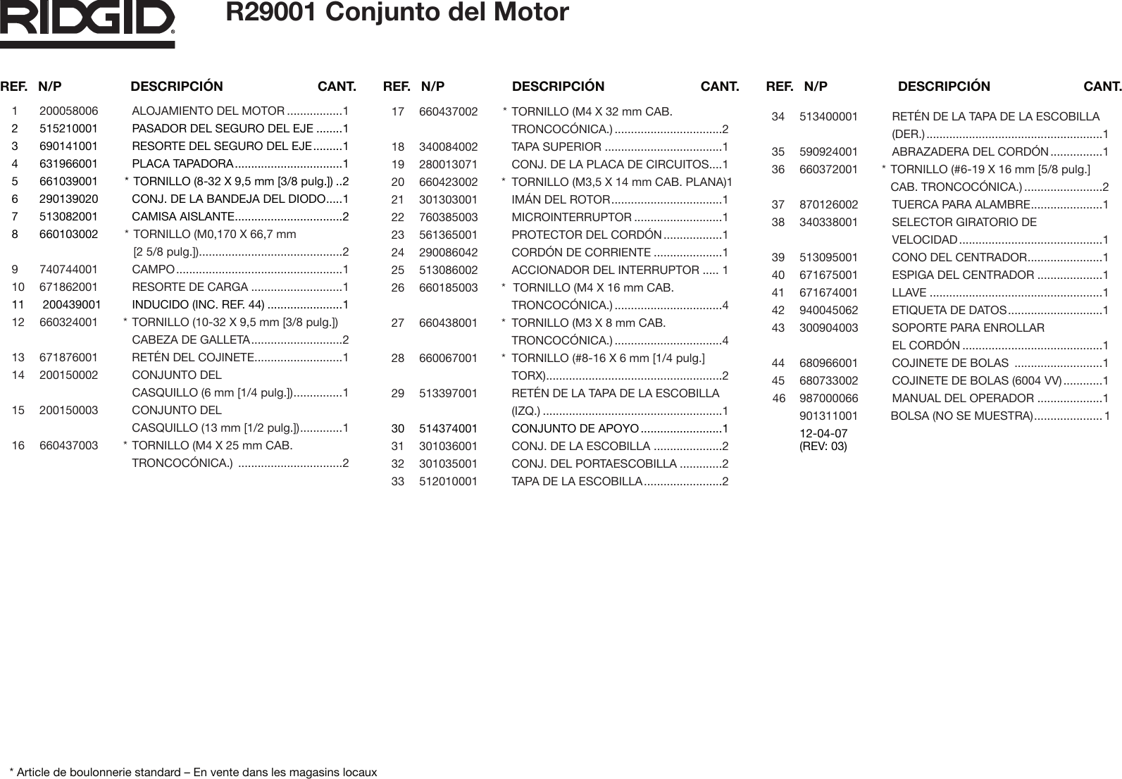 Page 9 of 9 - Ridgid Ridgid-R29301-Users-Manual- R29001_066_r  Ridgid-r29301-users-manual