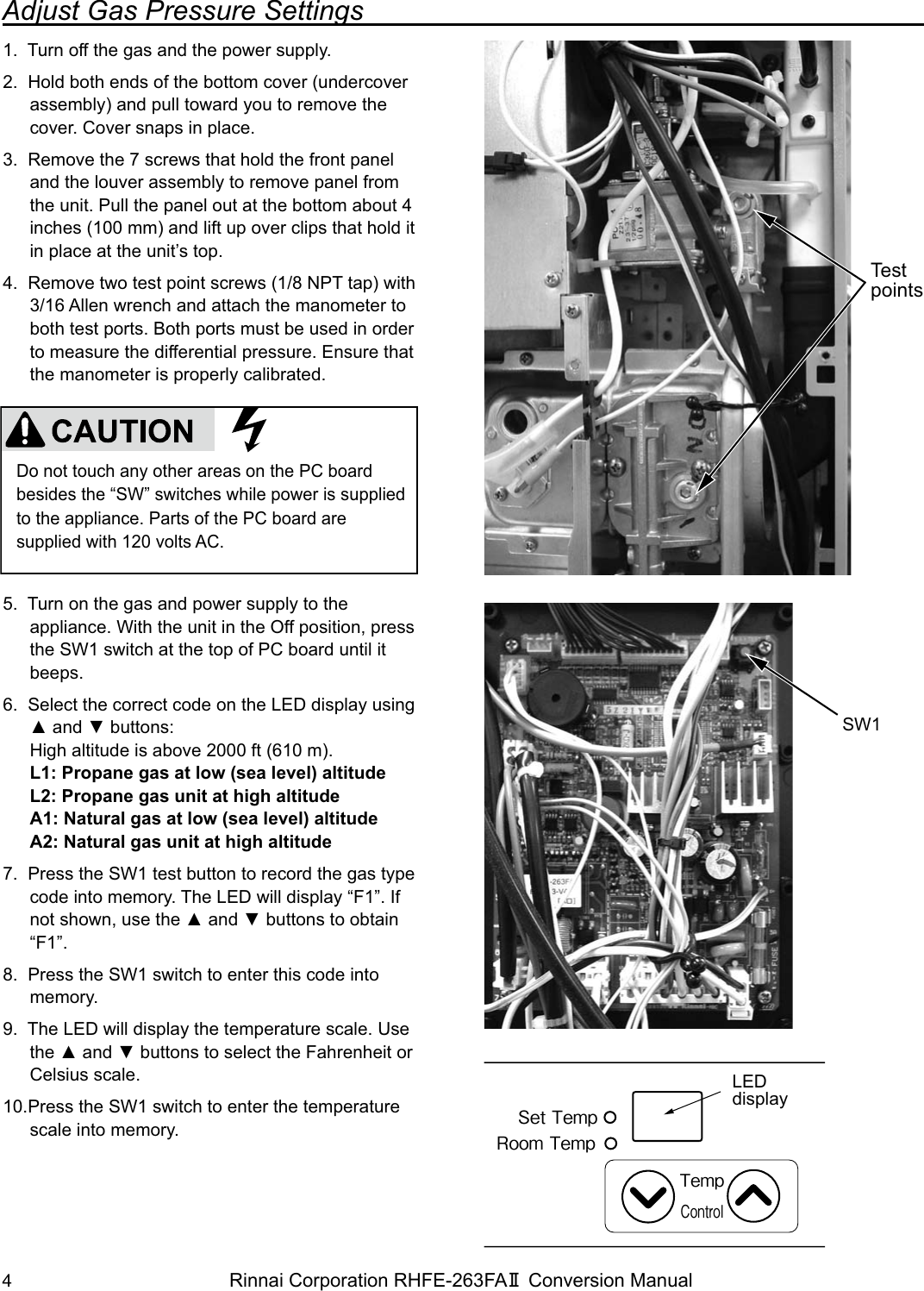 Page 4 of 12 - Rinnai Rinnai-Rhfe-263Fa-Ii-Users-Manual-  Rinnai-rhfe-263fa-ii-users-manual