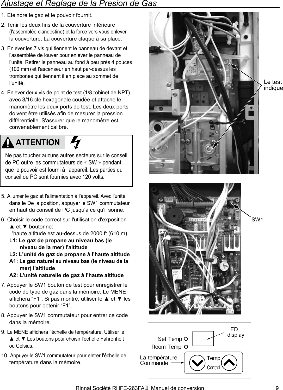 Page 9 of 12 - Rinnai Rinnai-Rhfe-263Fa-Ii-Users-Manual-  Rinnai-rhfe-263fa-ii-users-manual