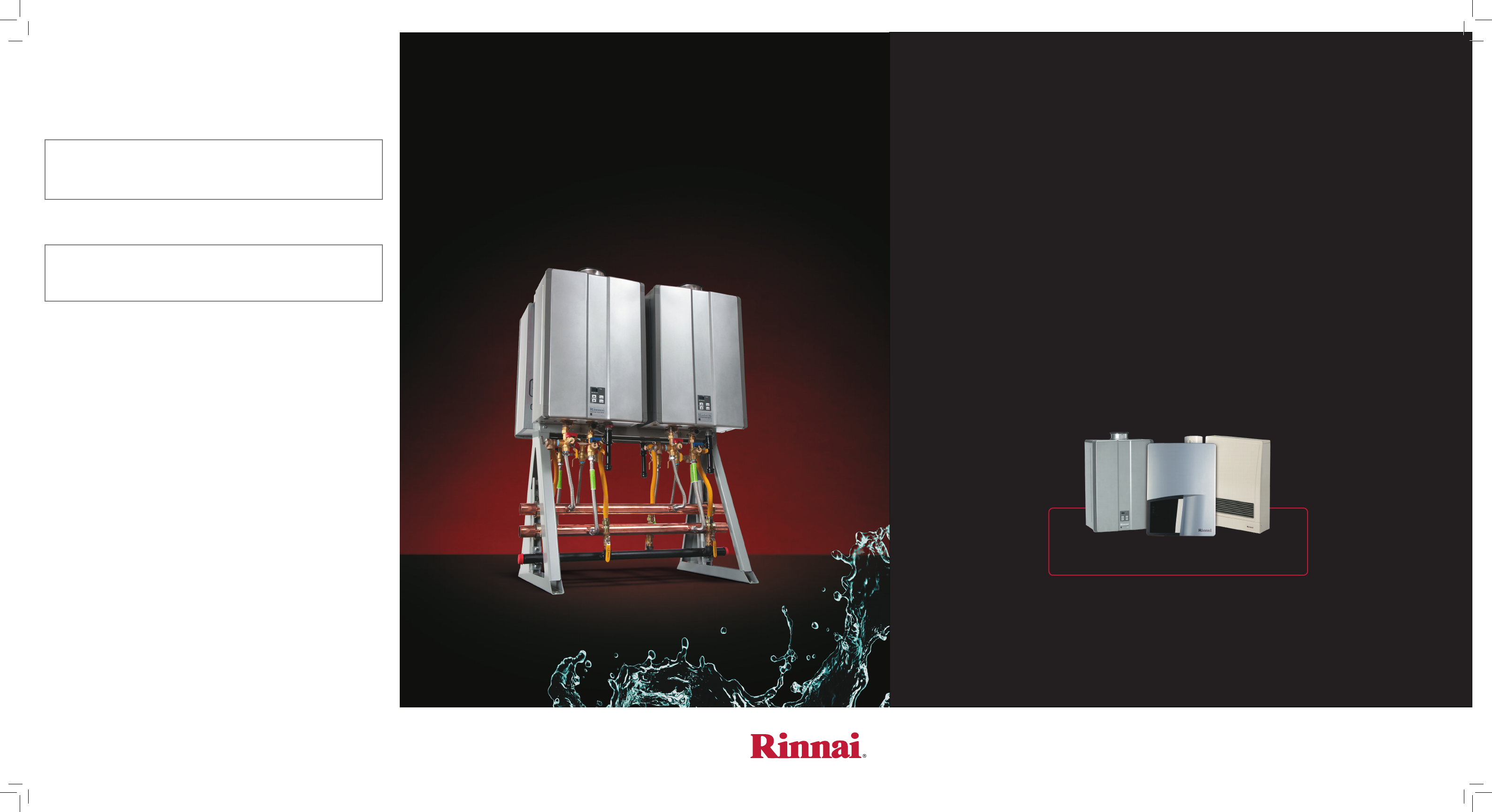 Rinnai Sizing Reference Guide For Tankless Rack Systems Utilizing Storage  Miscellaneous