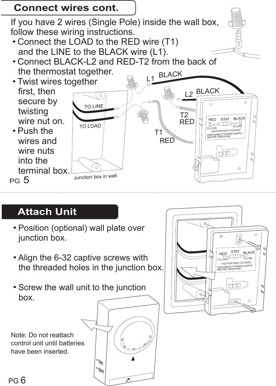 Page 4 of 7 - Ritetemp Ritetemp-6004-Quick-Start-Guide 6004 Install Front Cover