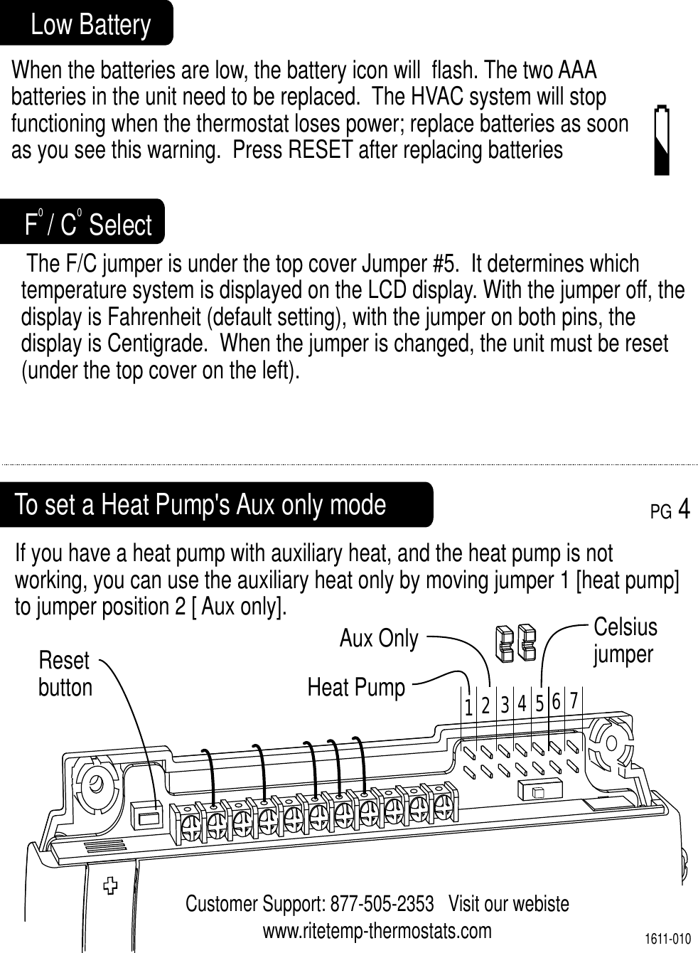 Page 2 of 2 - Ritetemp Ritetemp-6020-Owner-S-Manual