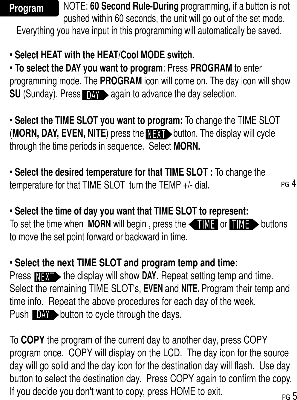 Page 3 of 9 - Ritetemp Ritetemp-6025-Owner-S-Manual