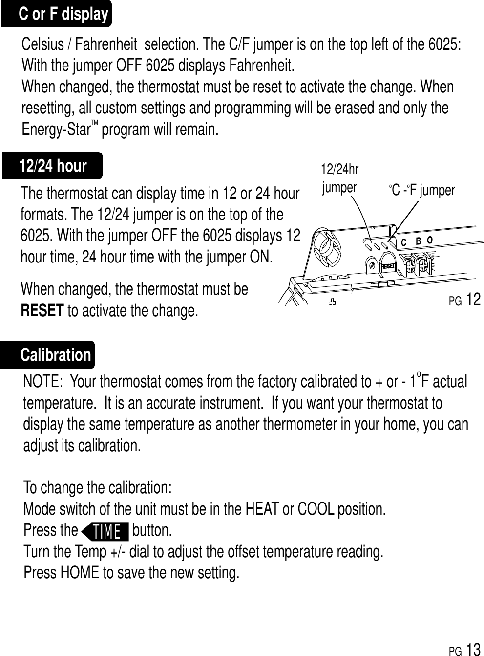 Page 7 of 9 - Ritetemp Ritetemp-6025-Owner-S-Manual