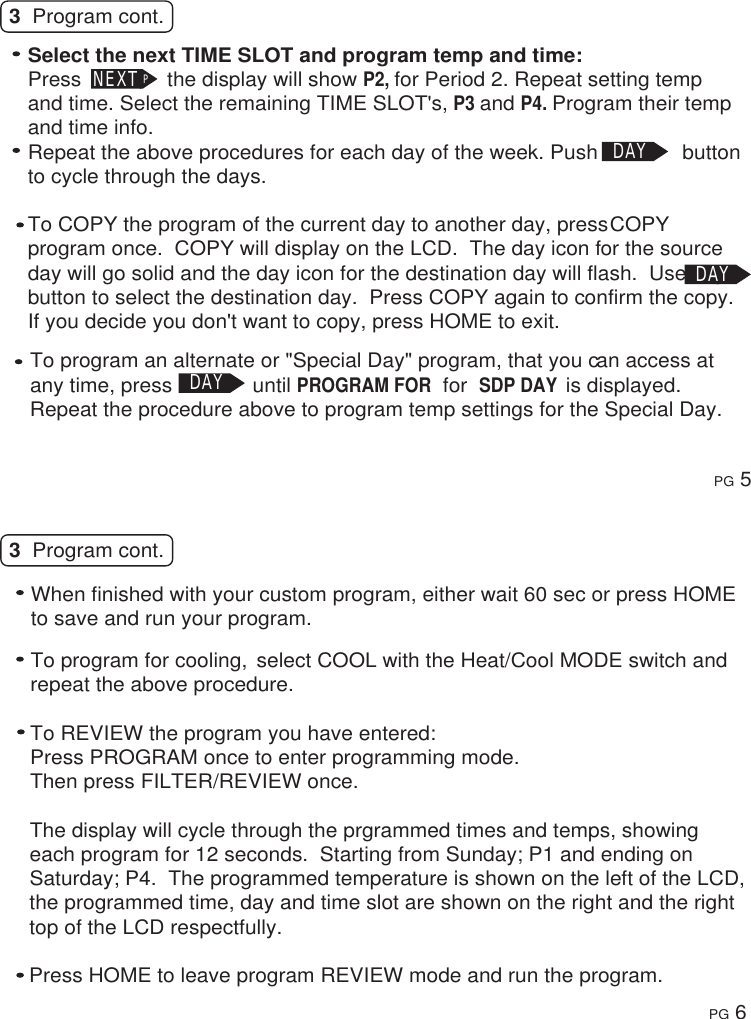 Page 4 of 7 - Ritetemp Ritetemp-8022C-Owner-S-Manual