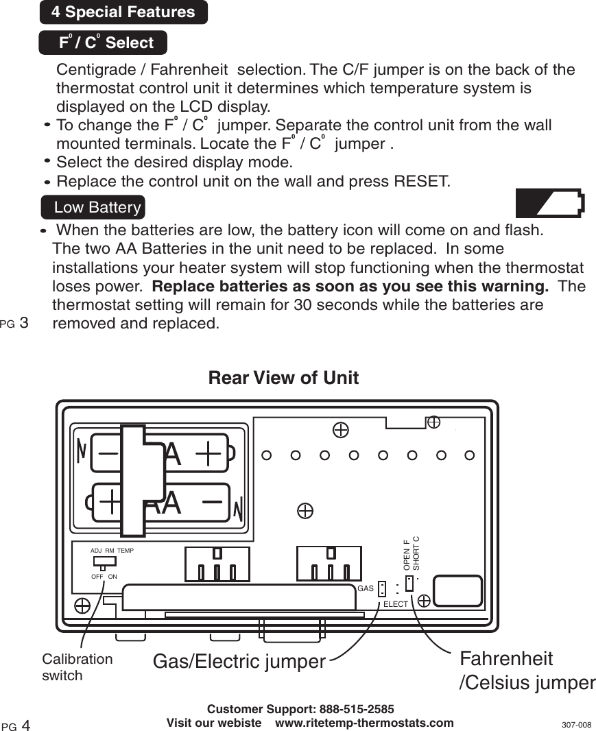 Ritetemp B Owner S Manual