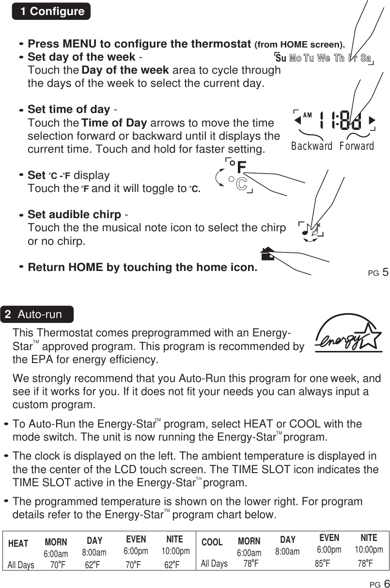 Page 4 of 7 - Ritetemp Ritetemp-8030C-Owner-S-Manual