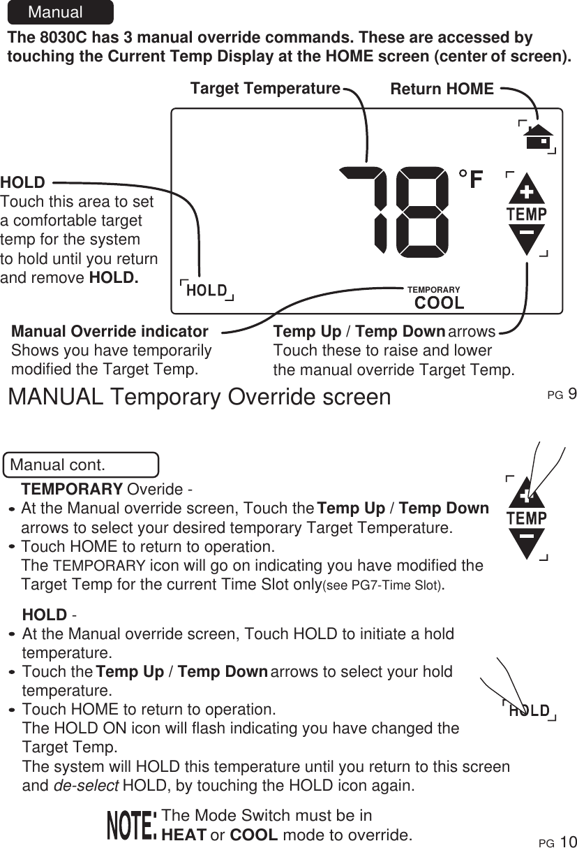 Page 6 of 7 - Ritetemp Ritetemp-8030C-Owner-S-Manual