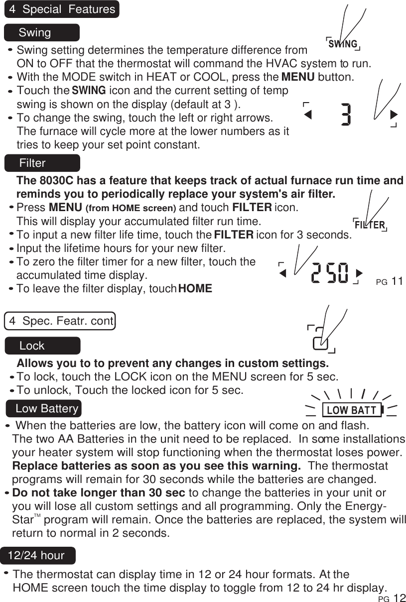 Page 7 of 7 - Ritetemp Ritetemp-8030C-Owner-S-Manual