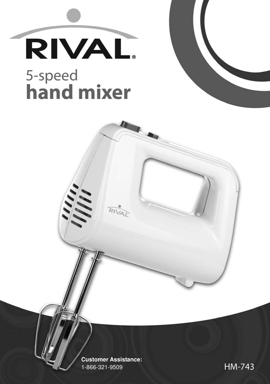 rival hand mixer