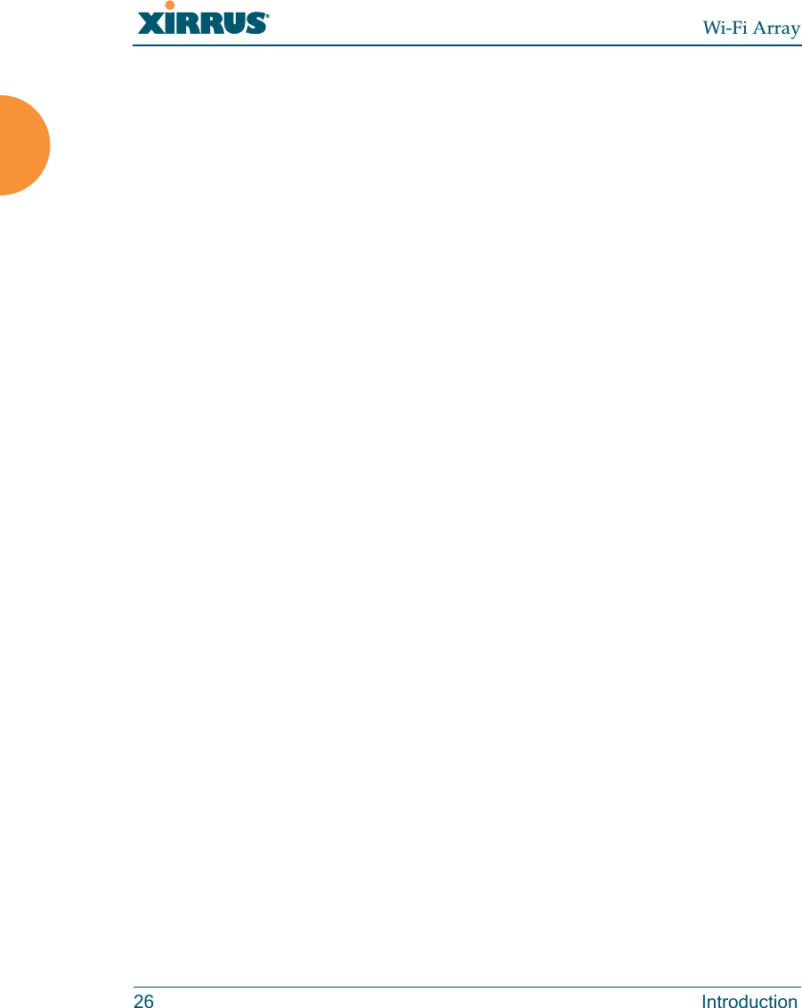 Wi-Fi Array26 Introduction